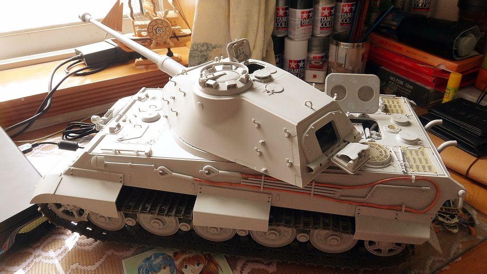Trumpeter 1/16 King Tiger - WIP: All The Rest: Motorcycles, Aviation,  Military, Sci-Fi, Figures - Model Cars Magazine Forum