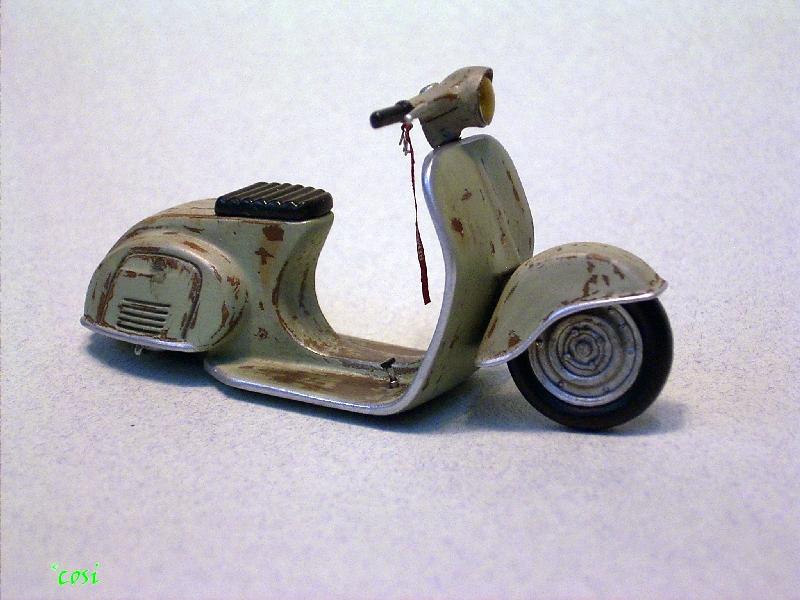 Another Tamiya 1:24 Vespa - WIP: All The Rest: Motorcycles, Aviation,  Military, Sci-Fi, Figures - Model Cars Magazine Forum