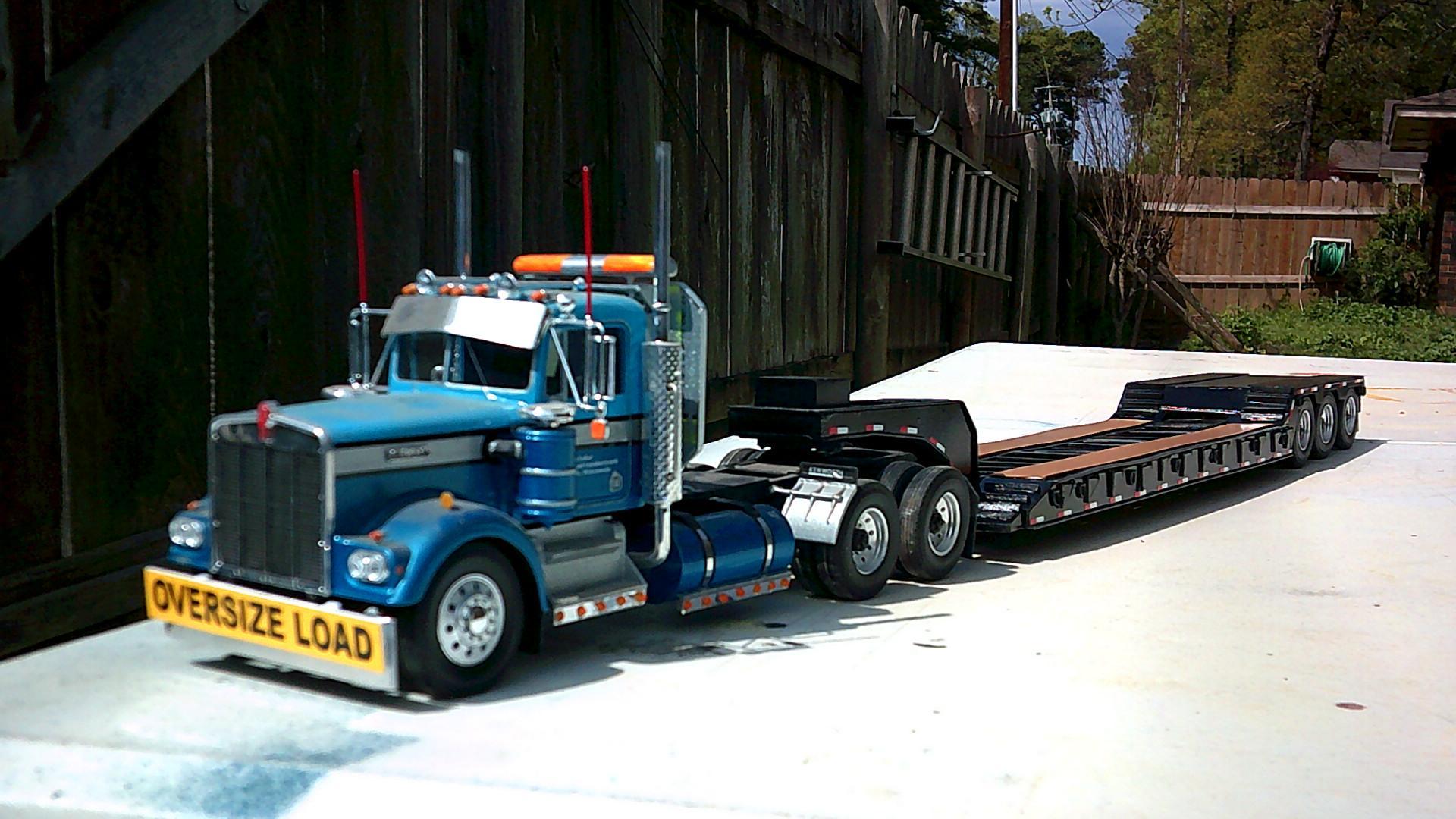 53" lowboy trailer & a few others Model Trucks Big Rigs and Heavy Equipment Model Cars