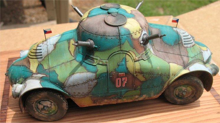 Skoda PA-II "Zelva" (Turtle) 1/35 - WIP: All The Rest: Motorcycles,  Aviation, Military, Sci-Fi, Figures - Model Cars Magazine Forum