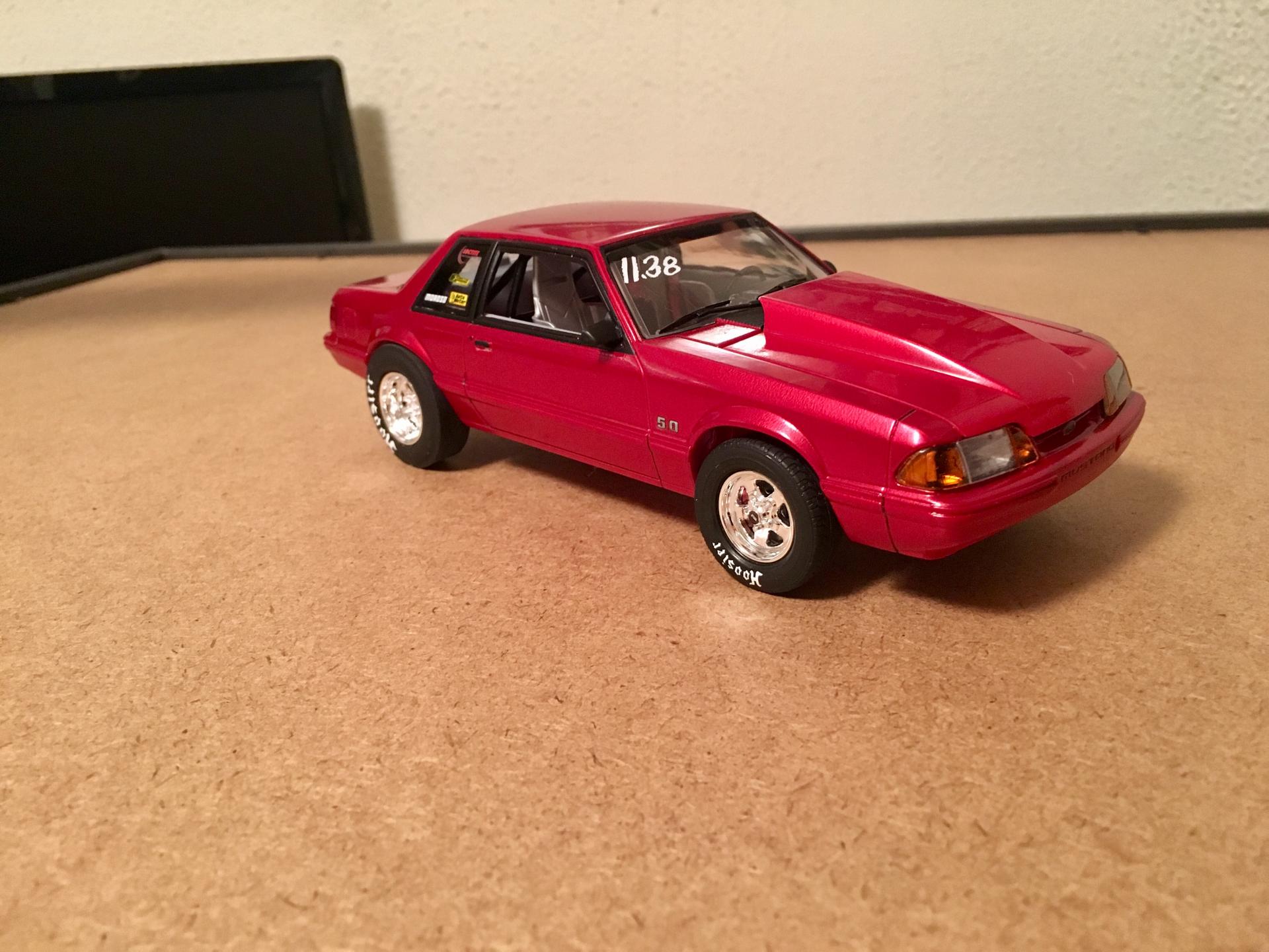 Mustang Lx Drag Racer - Wip: Drag Racing Models - Model Cars Magazine Forum