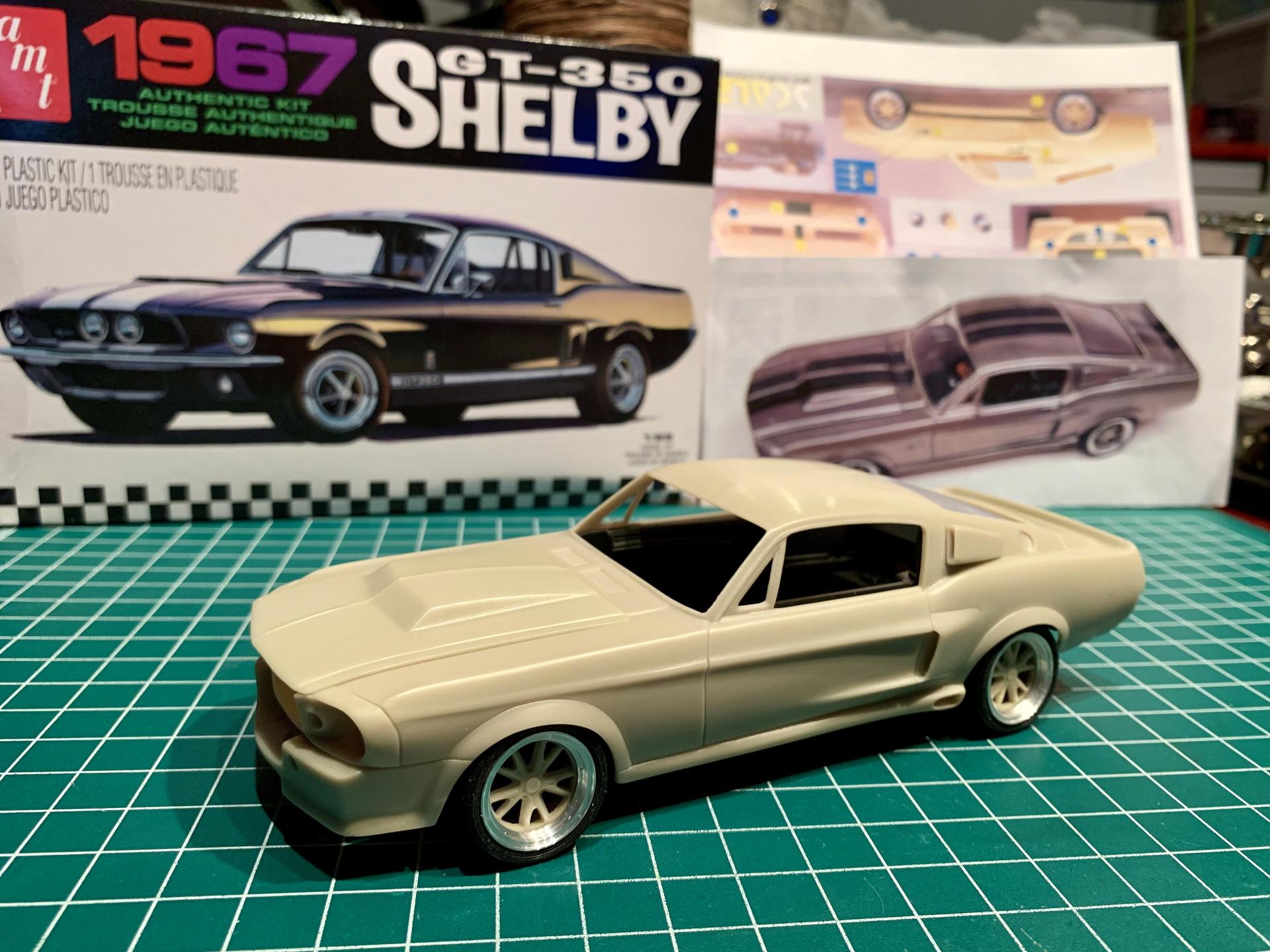 shelby gt500 eleanor model kit