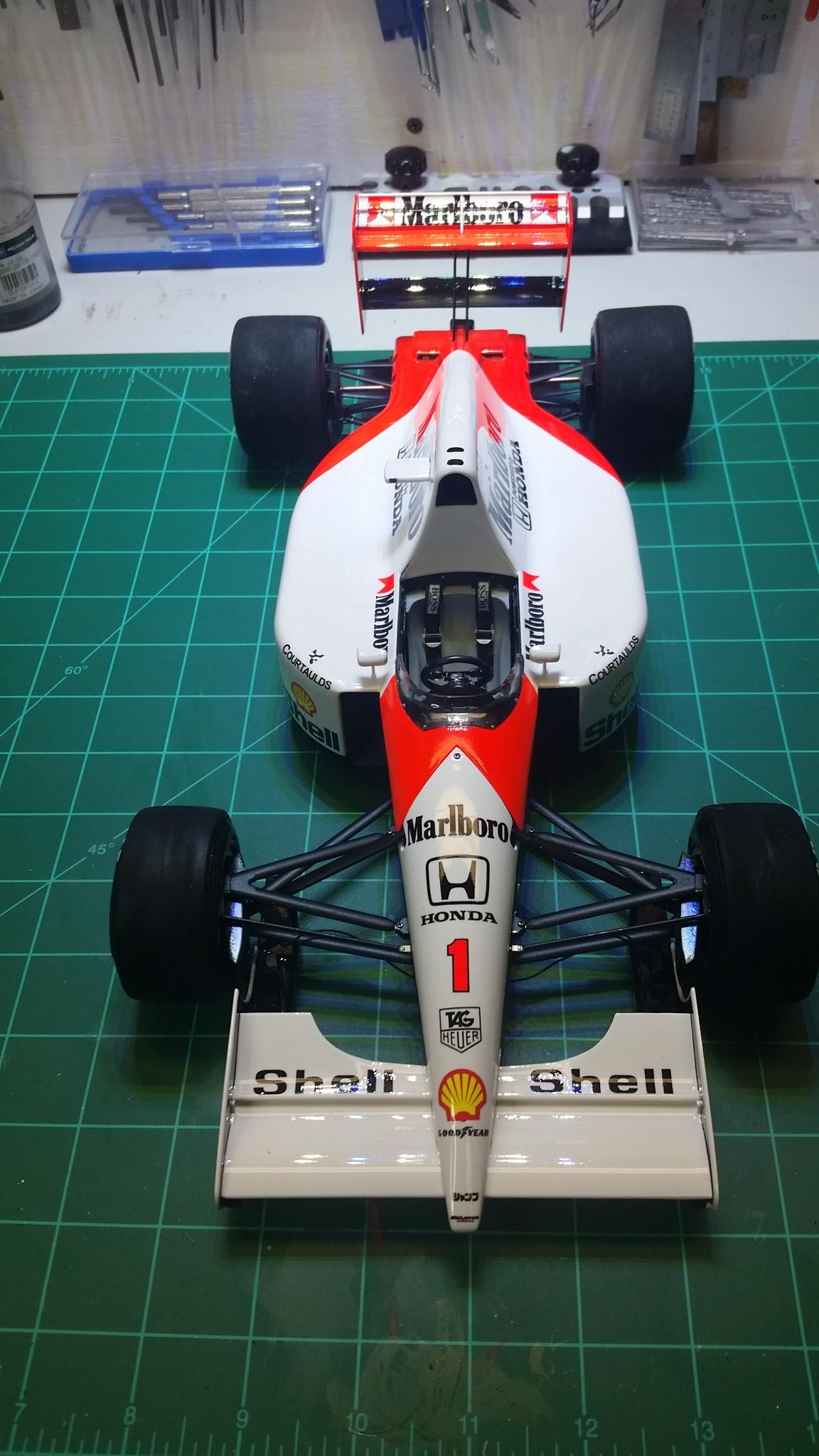 Tamiya 1/12 McLaren MP4/6 w/ Top Studio Detail set - Other Racing: Road  Racing, Salt Flat Racers - Model Cars Magazine Forum