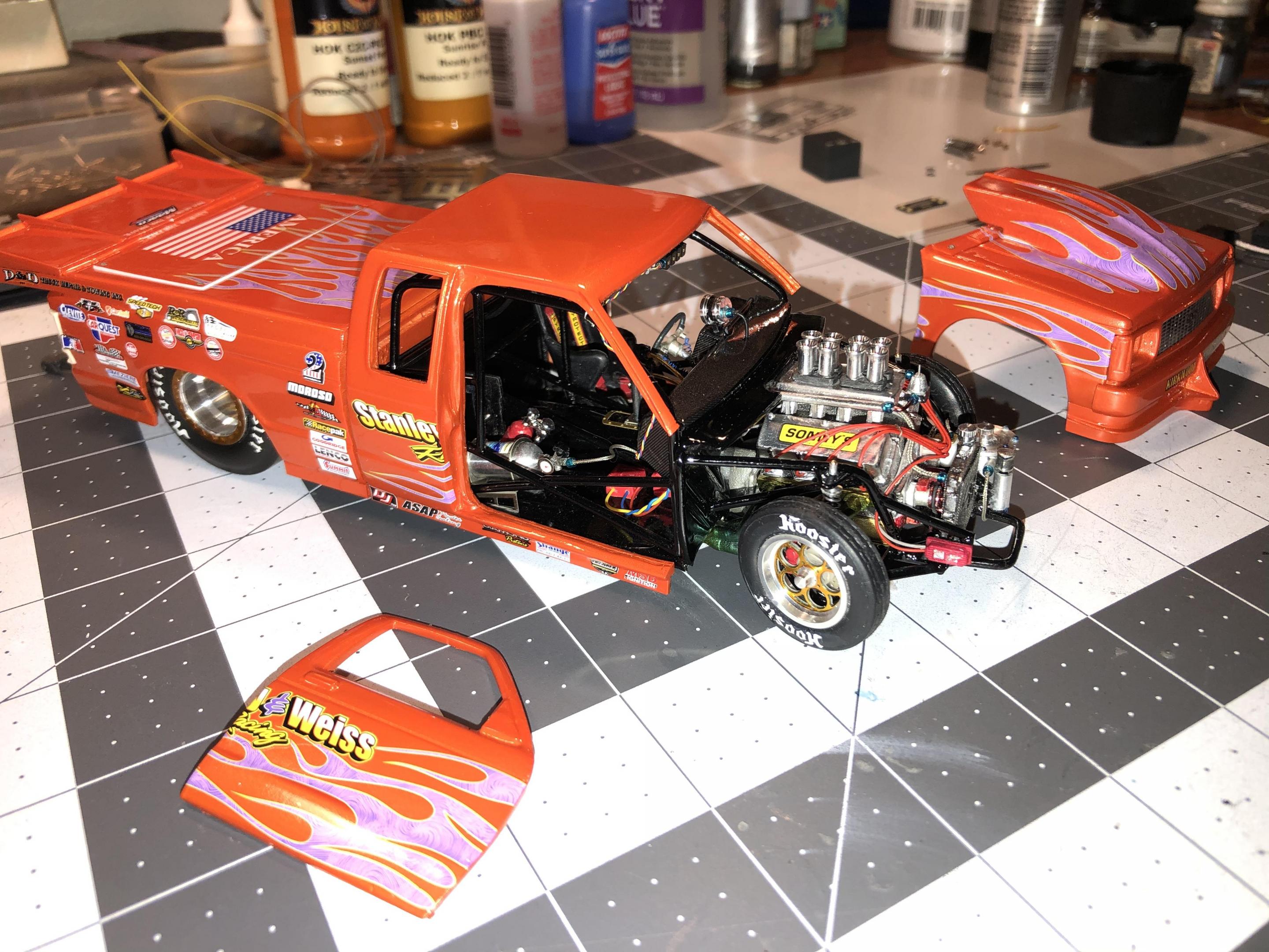 Chevy S10 Pro Mod truck build.... - WIP: Drag Racing Models - Model