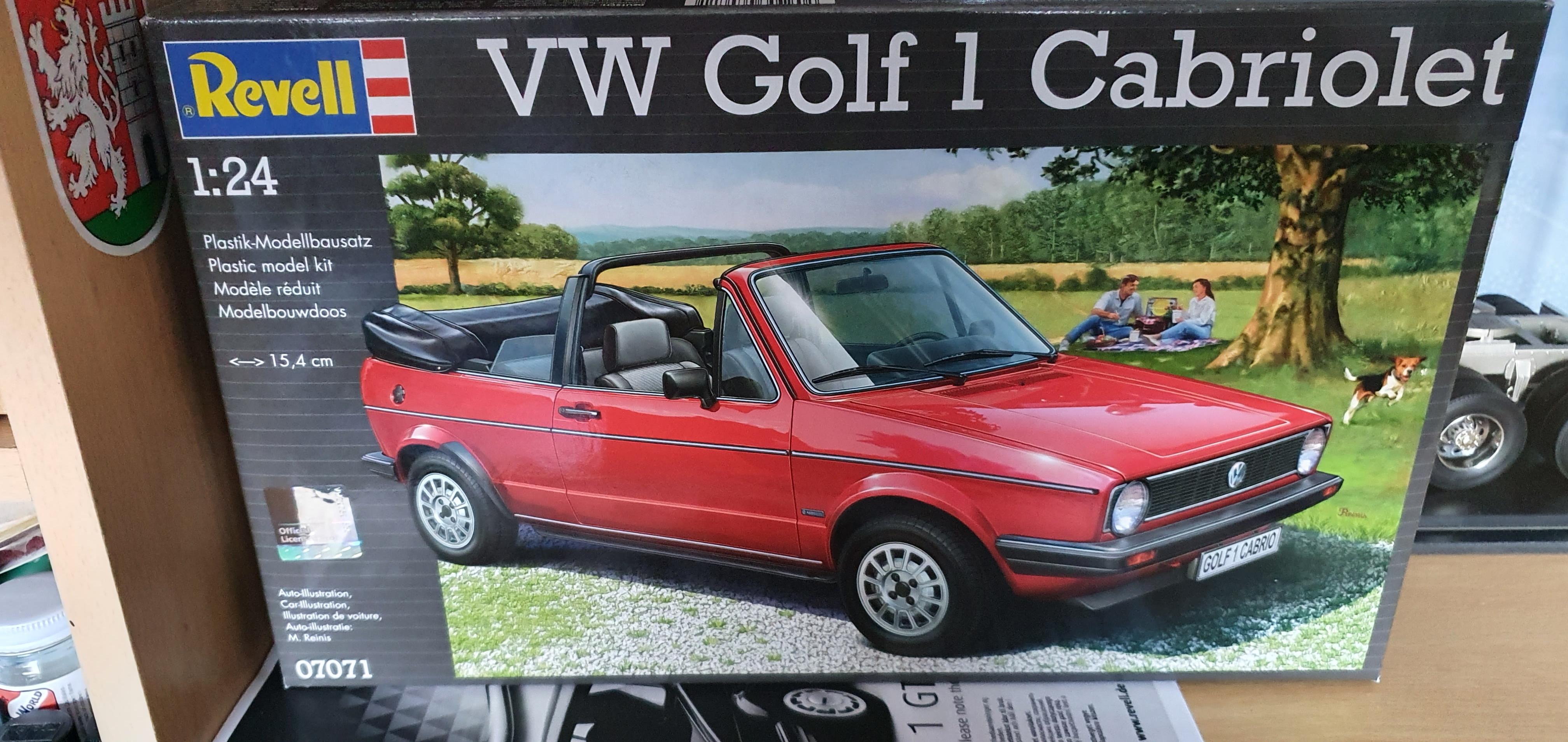 Revell Volkswagen Golf cabriolet - WIP: Model Cars - Model Cars Magazine  Forum