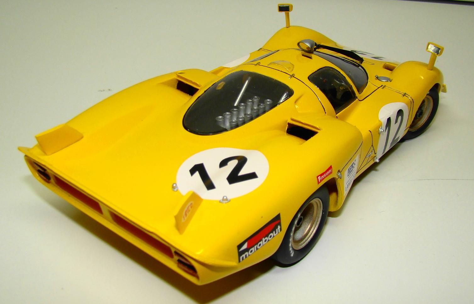 Fisher 1/24 Ferrari 512S yellow longtail 1970 - Model Cars - Model Cars  Magazine Forum