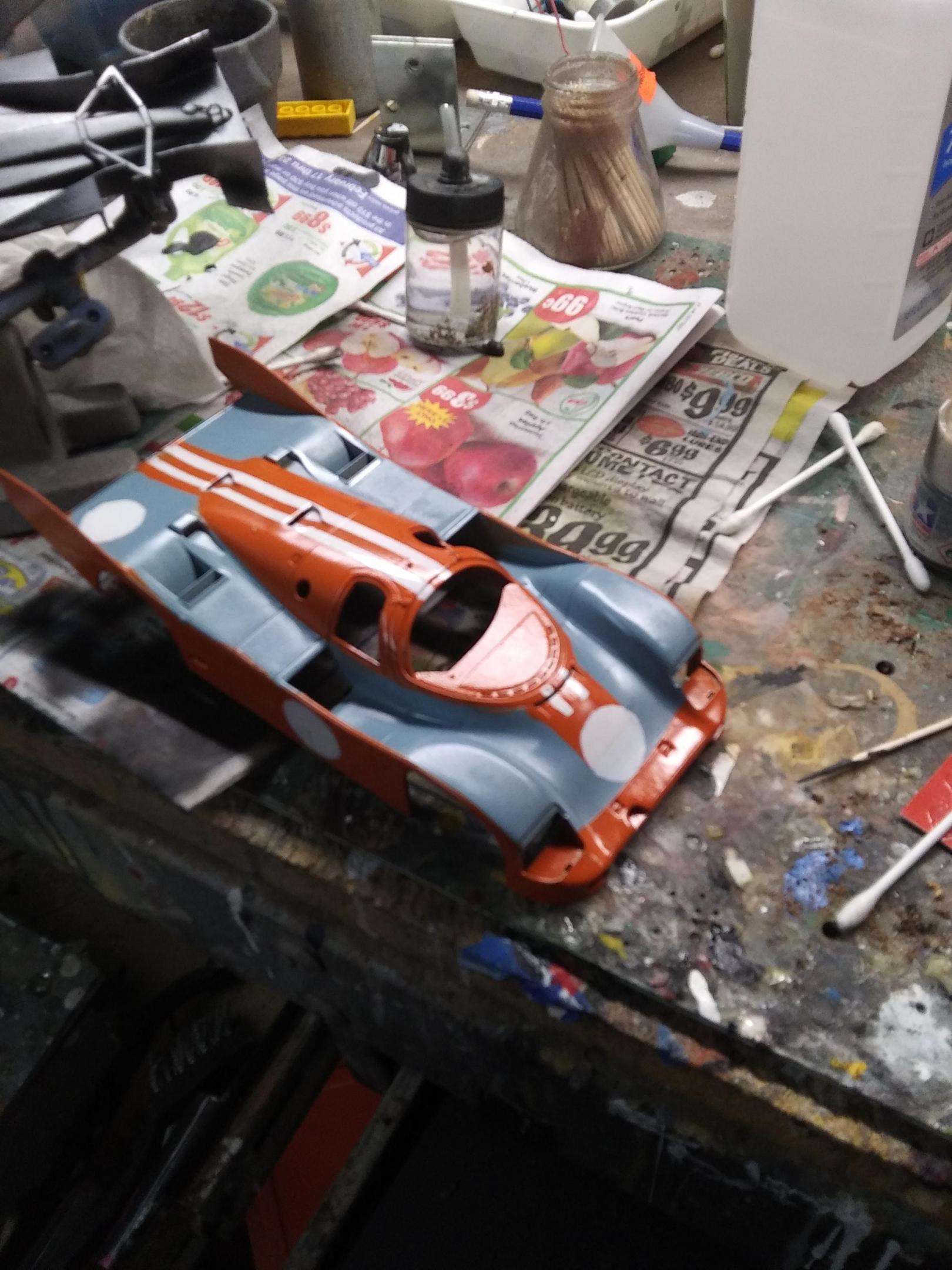 Hasegawa Porsche 962...very disappointing! - WIP: Other Racing: Road ...