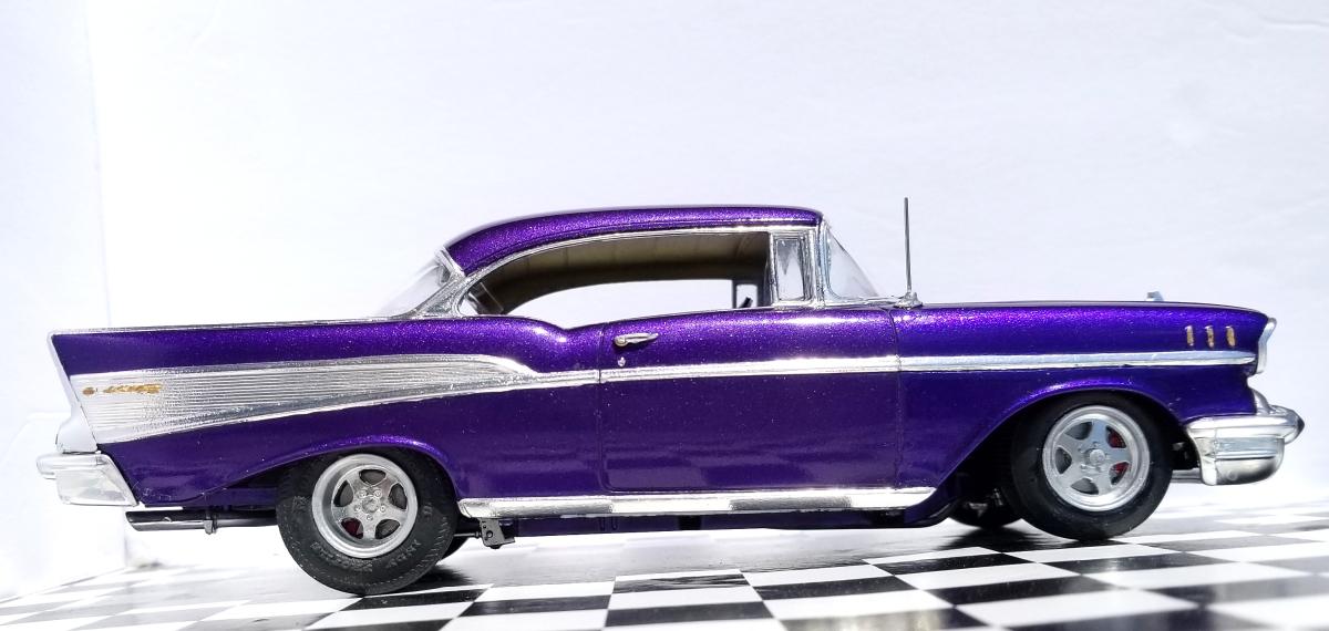 AMT '57 Chevy Street Machine Model Kit - Model Cars - Model Cars ...