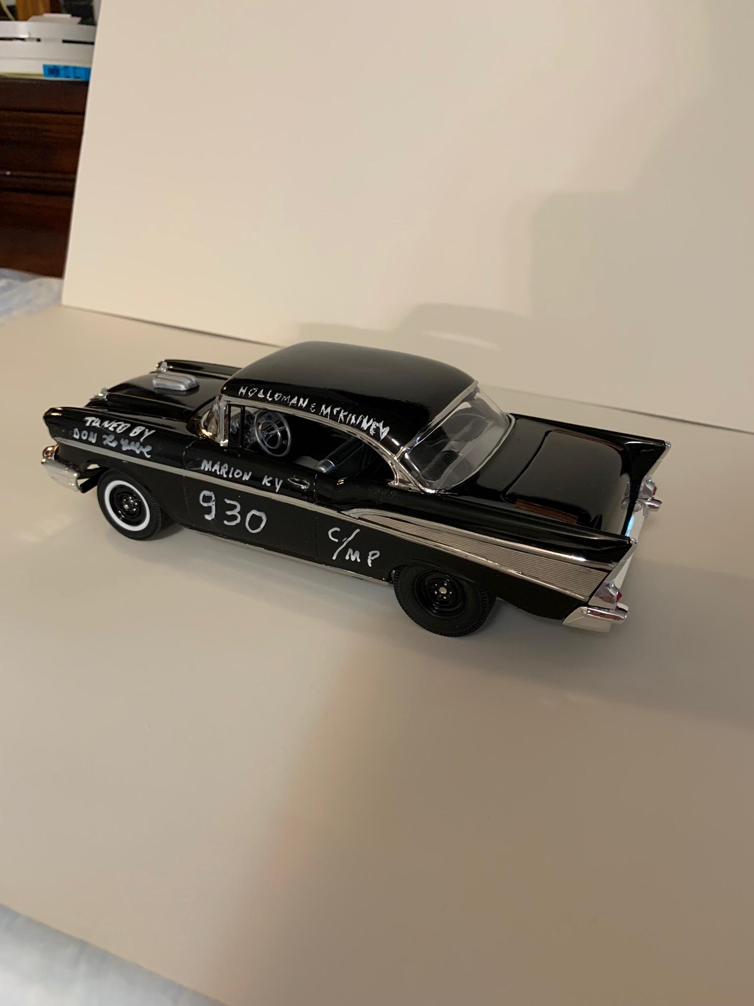 Holloman & Mckinney 1957 Chevy C Mp Circa 1964 - Drag Racing - Model 